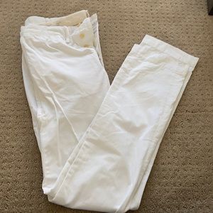 Ralph Lauren Cotton Utility white pants w33